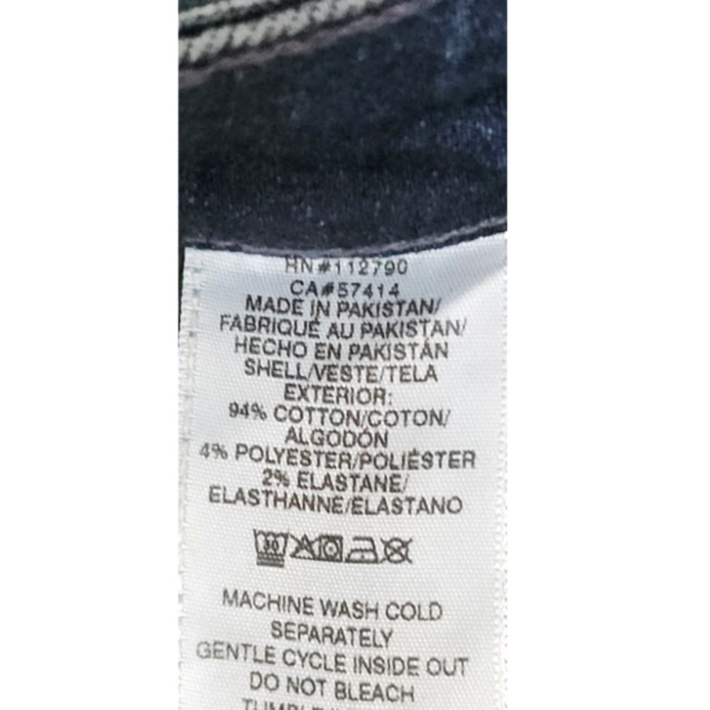 True Religion Billie Mid Rise‎ Straight Super T Flap Jeans Women's Size 28 - Picture 10 of 10